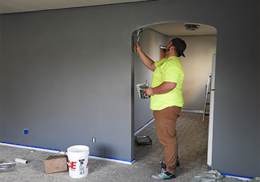 Painting walls